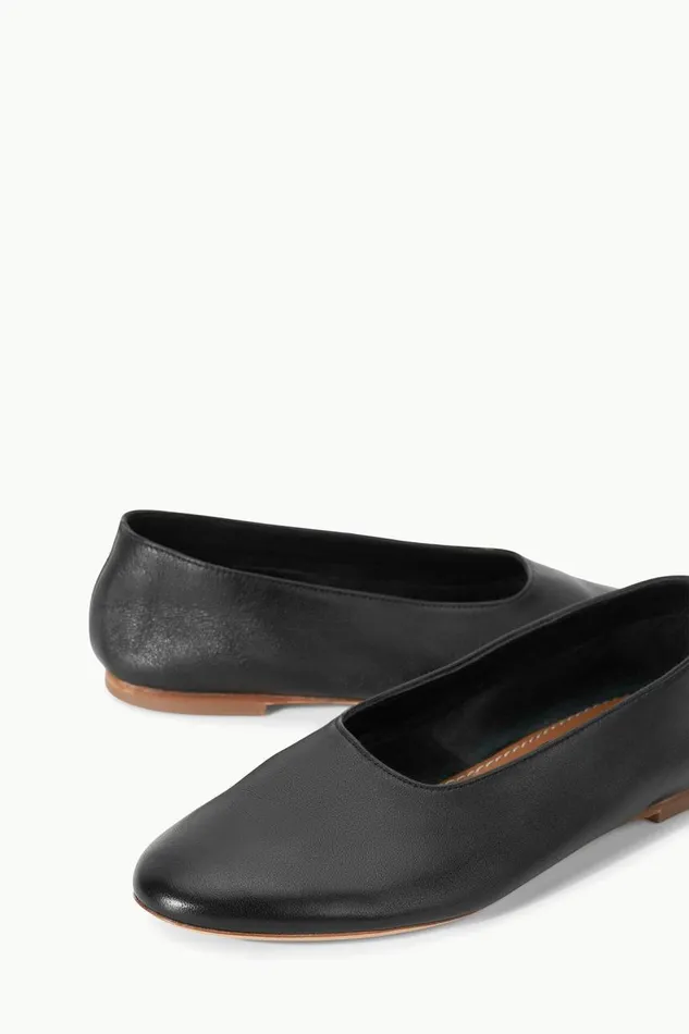 STAUD Mules and Flats Women STAUD ALBA BALLET FLAT BLACK