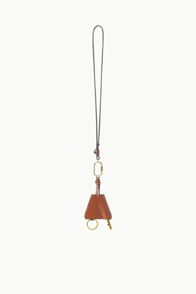 STAUD Necklaces Women STAUD SAFETY WHISTLE KEY FOB TAN STAUD Necklaces Women STAUD SAFETY WHISTLE KEY FOB TAN