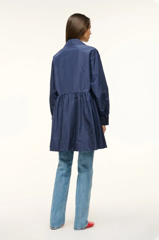 STAUD Outerwear and Jackets Women STAUD RINA DRESS NAVY
