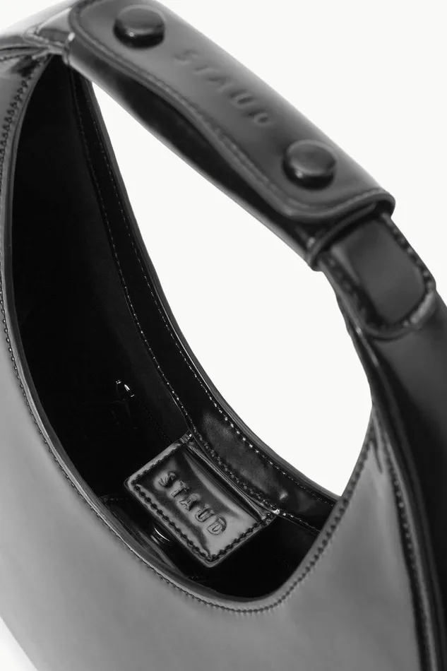 STAUD Shoulder Women STAUD MOON TOTE BAG BLACK STAUD Shoulder Women STAUD MOON TOTE BAG BLACK