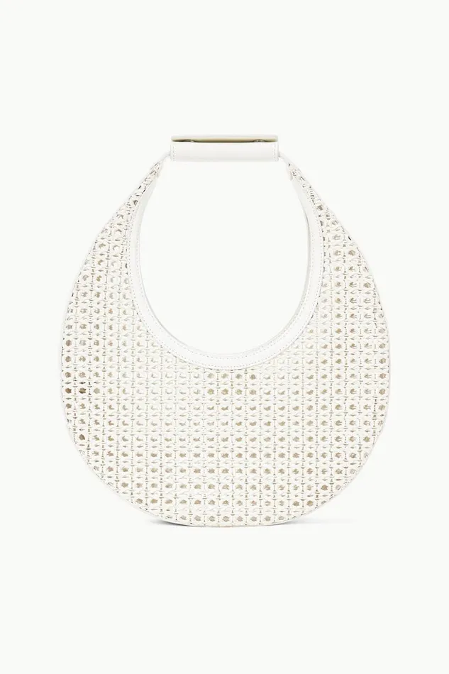 STAUD Shoulder Women STAUD MOON WOVEN BAG PAPER