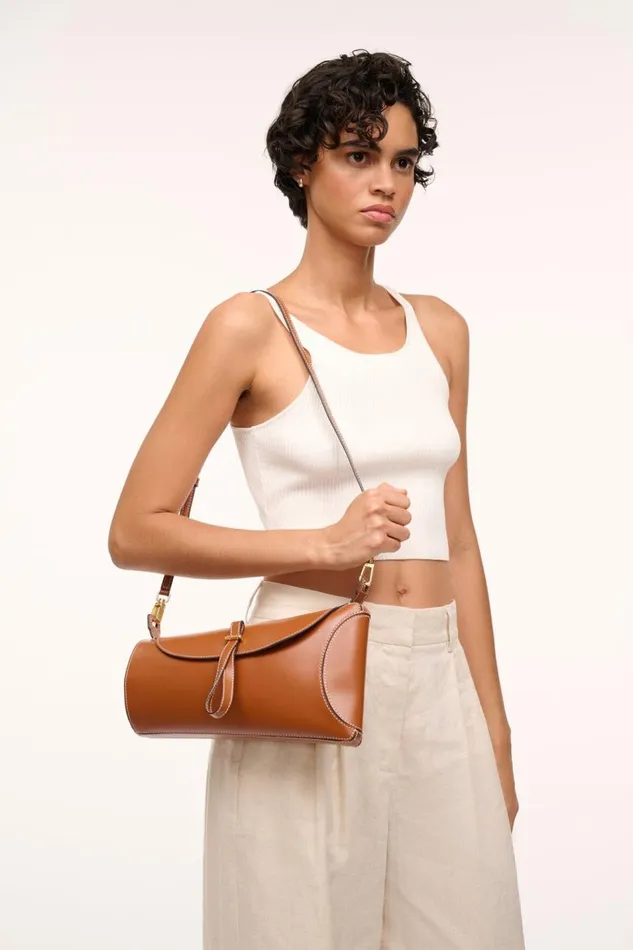 STAUD Shoulder Women STAUD SOFYA BAG PORCINI STAUD Shoulder Women STAUD SOFYA BAG PORCINI