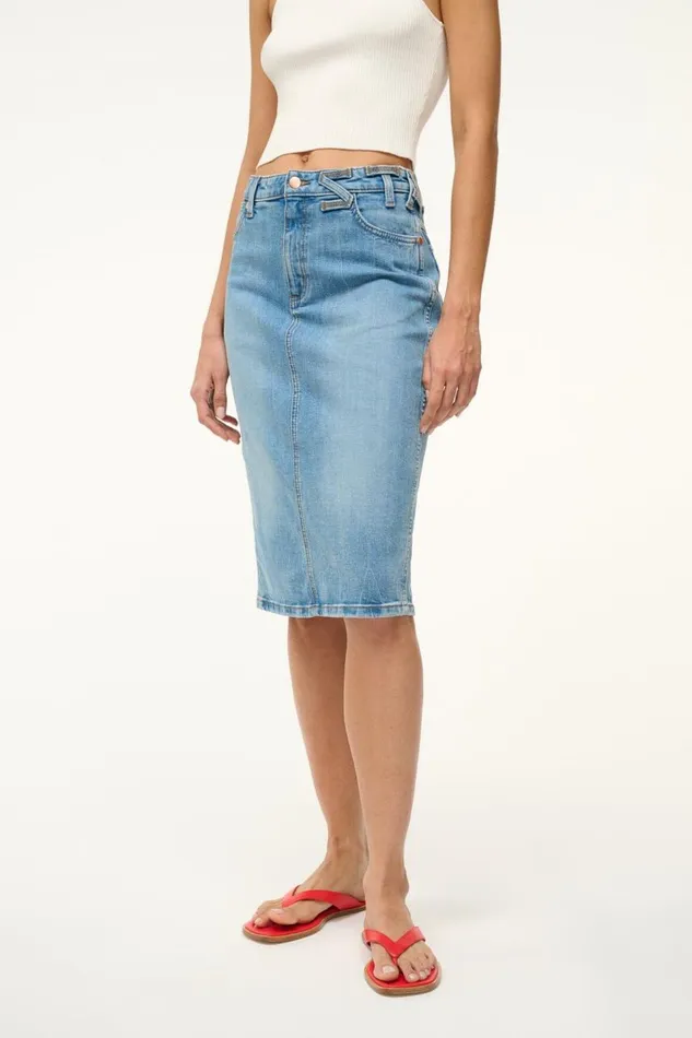 STAUD Skirts Women STAUD WRANGLER THE PENCIL SKIRT STAUD Skirts Women STAUD WRANGLER THE PENCIL SKIRT