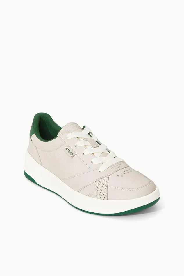 STAUD Sneakers Women KEDS X STAUD THE COURT SNEAKER CREAM GREEN STAUD Sneakers Women KEDS X STAUD THE COURT SNEAKER CREAM GREEN