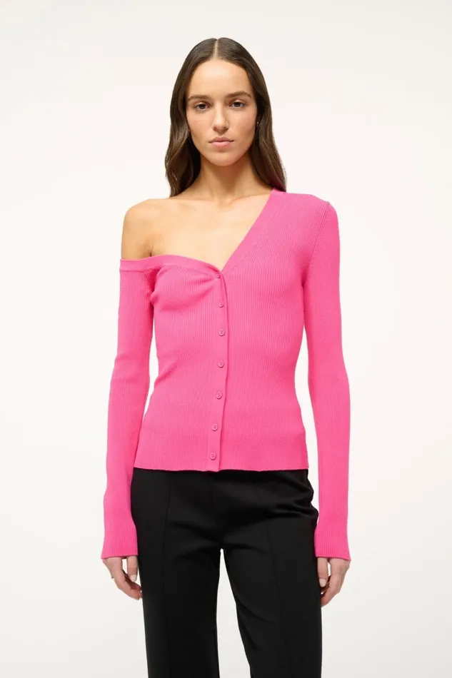 STAUD Sweaters Women STAUD CRAFTSMAN SWEATER PUNCH