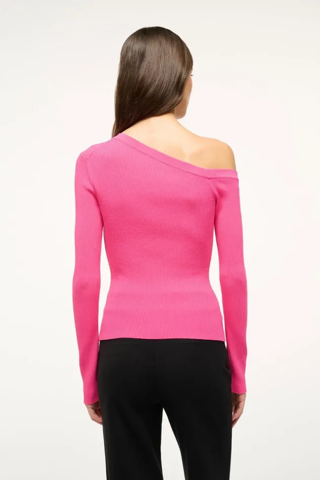 STAUD Sweaters Women STAUD CRAFTSMAN SWEATER PUNCH STAUD Sweaters Women STAUD CRAFTSMAN SWEATER PUNCH