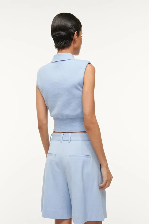STAUD Sweaters Women STAUD NOLA SWEATER PERIWINKLE STAUD Sweaters Women STAUD NOLA SWEATER PERIWINKLE