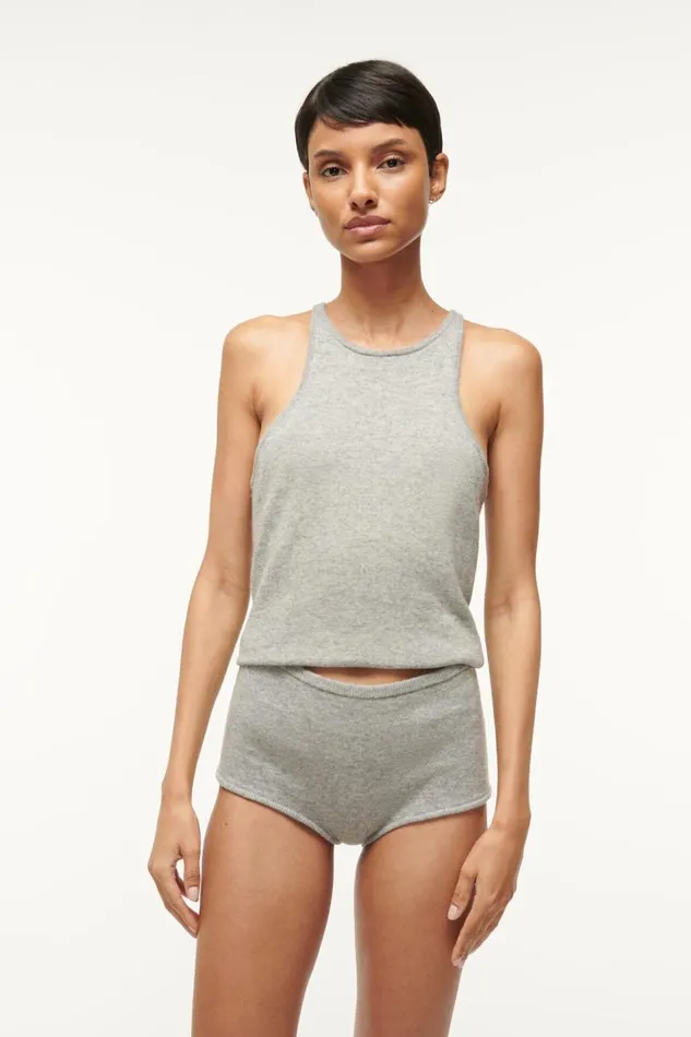 STAUD Tops Women STAUD AYANA TOP HEATHER GREY