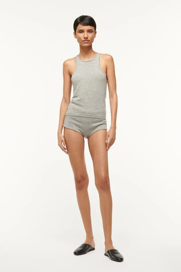 STAUD Tops Women STAUD AYANA TOP HEATHER GREY