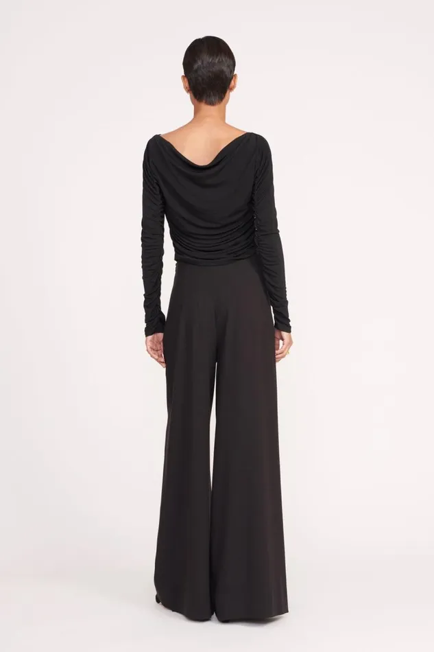 STAUD Tops Women STAUD SOLANA TOP BLACK