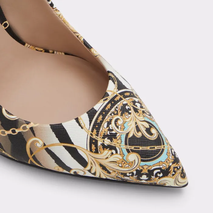 Stessy Black Multi Women ALDO Heels