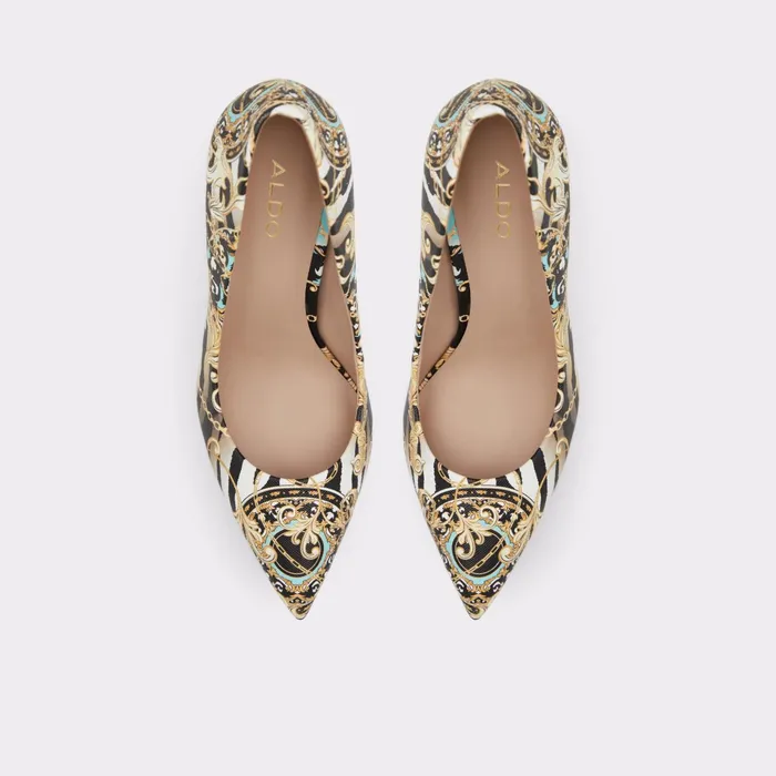 Stessy Black Multi Women ALDO Heels