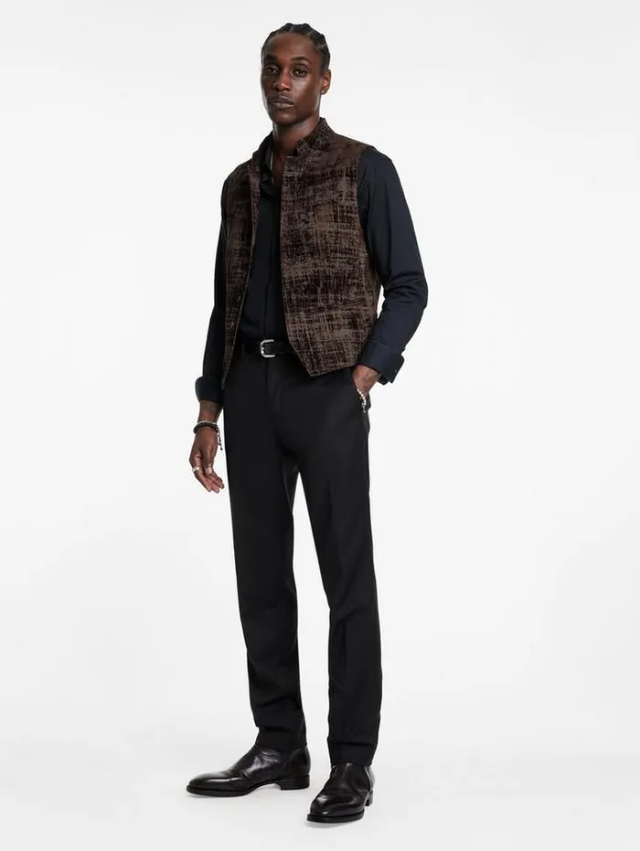 Suit Jackets Men John Varvatos GLYNN VEST Old Bark