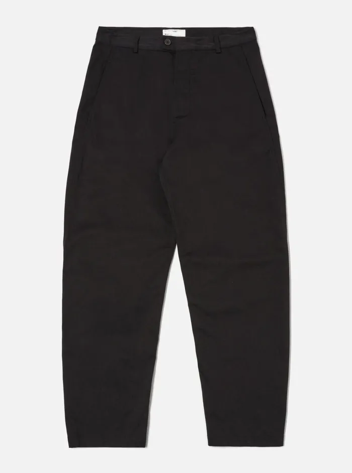 Suiting Men Universal Works Universal Works Curved Pant In Black Twill