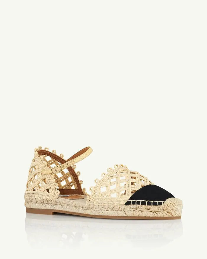 Sunburst Flat Beige Women Aquazzura Flats