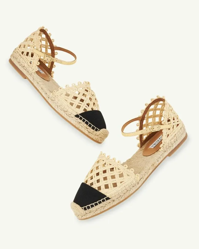 Sunburst Flat Beige Women Aquazzura Flats Sunburst Flat Beige Women Aquazzura Flats