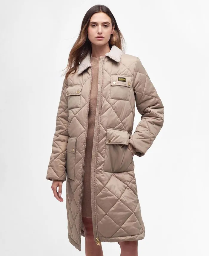 Supanova Quilted Jacket Classic Black Women Barbour Quilted Jackets