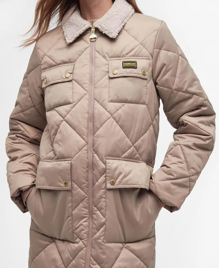 Supanova Quilted Jacket Classic Black Women Barbour Quilted Jackets