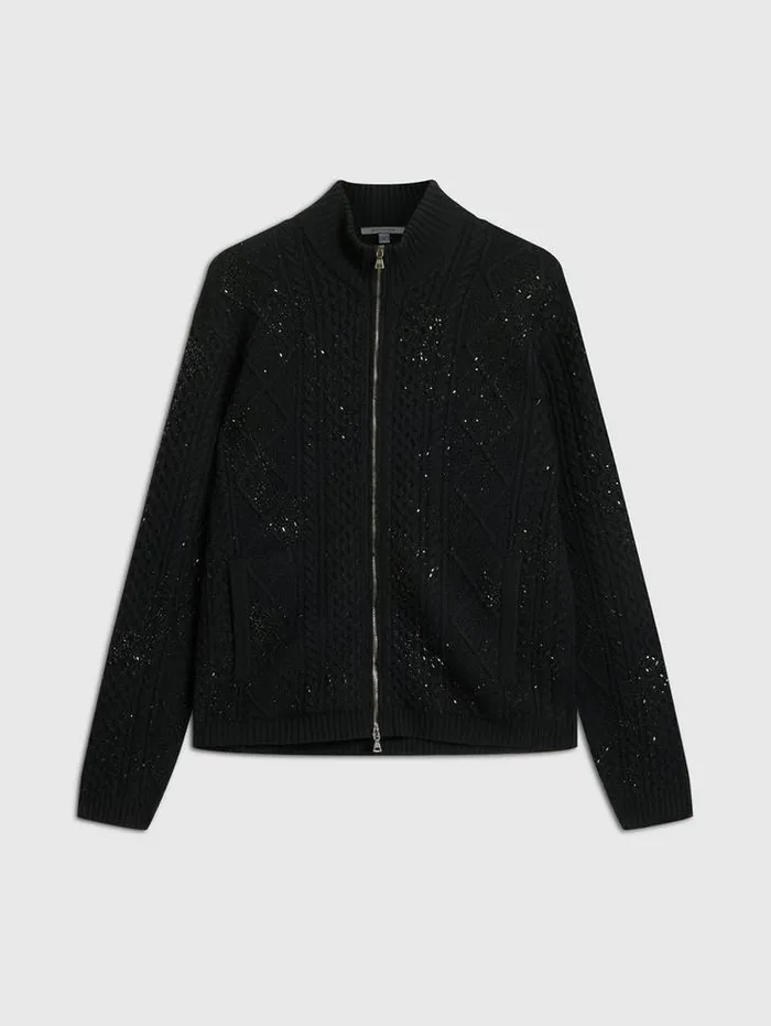Sweaters Men John Varvatos CELESTE JACKET Black