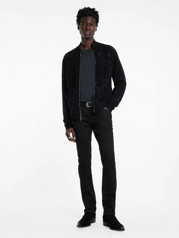 Sweaters Men John Varvatos CELESTE JACKET Black