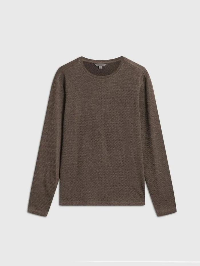 TShirts Men John Varvatos KARL CREW Blk Cord
