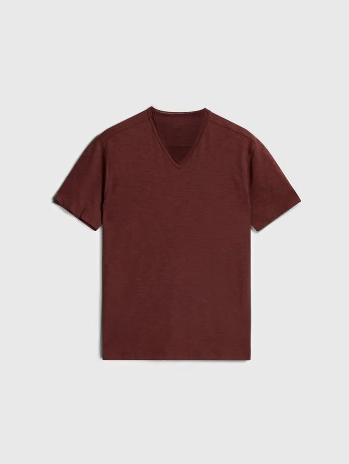 TShirts Men John Varvatos MILES VNECK Deep Charcoal