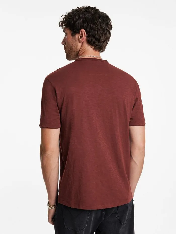 TShirts Men John Varvatos MILES VNECK Deep Charcoal