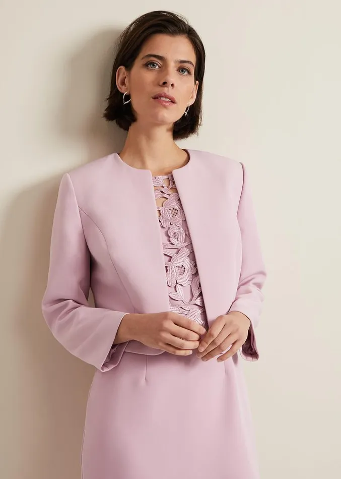 Tallula Jacket Pink Women Phase Eight Jackets