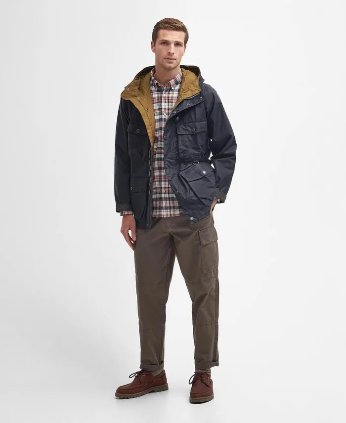 Tarn Utility Waxed Jacket Olive Men Barbour Waxed Jackets