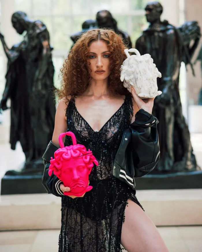 THE MET CANOVA MEDUSA HANDBAG MARBLE Bags SPRAYGROUND