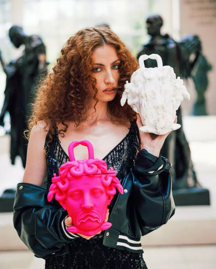 THE MET CANOVA MEDUSA HANDBAG MARBLE Bags SPRAYGROUND