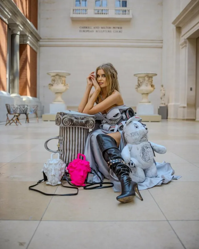 THE MET CANOVA MEDUSA HANDBAG MARBLE Bags SPRAYGROUND