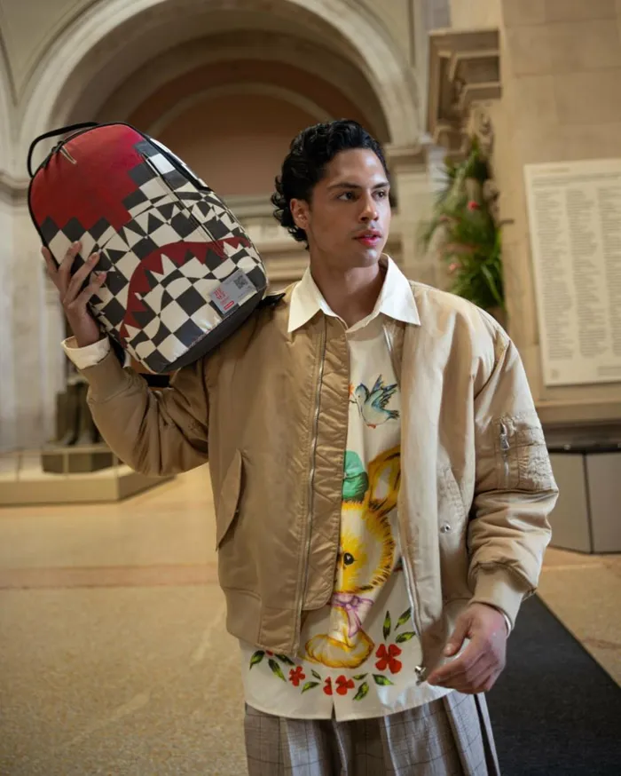 THE MET INCA CHECKERBOARD BACKPACK Bags SPRAYGROUND