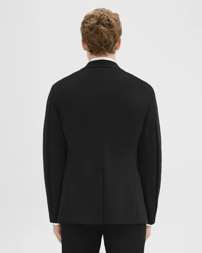 Theory Blazers Jackets Clinton Blazer In Precision Ponte Black 8211 Men