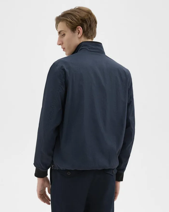 Theory Outerwear Blouson ZipUp Jacket Navy 8211 Men