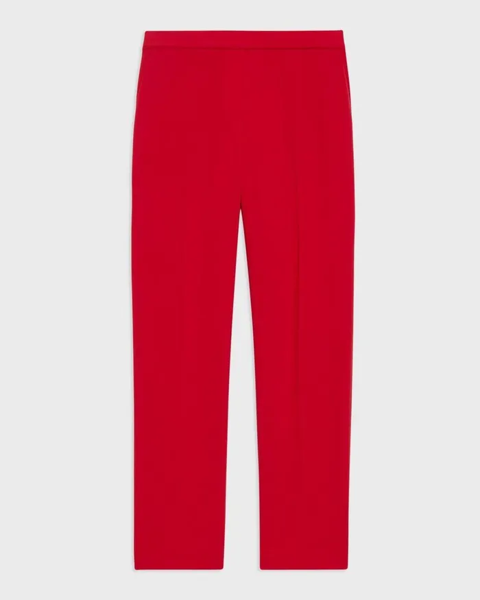 Theory Pants Treeca PullOn Pant In Admiral Crepe Geranium 8211 Women