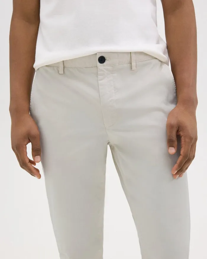 Theory Pants Zaine Pant In Organic Cotton Limestone 8211 Men