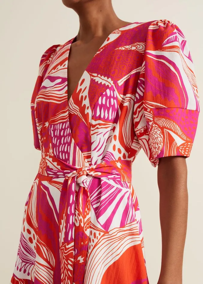 Tilda Red Midi Dress Red Women Phase Eight Dresses