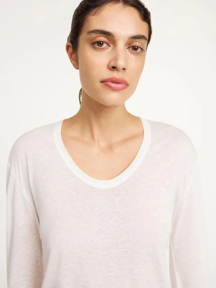 Tops and Blouses Women By Malene Birger Amalou Top Soft White