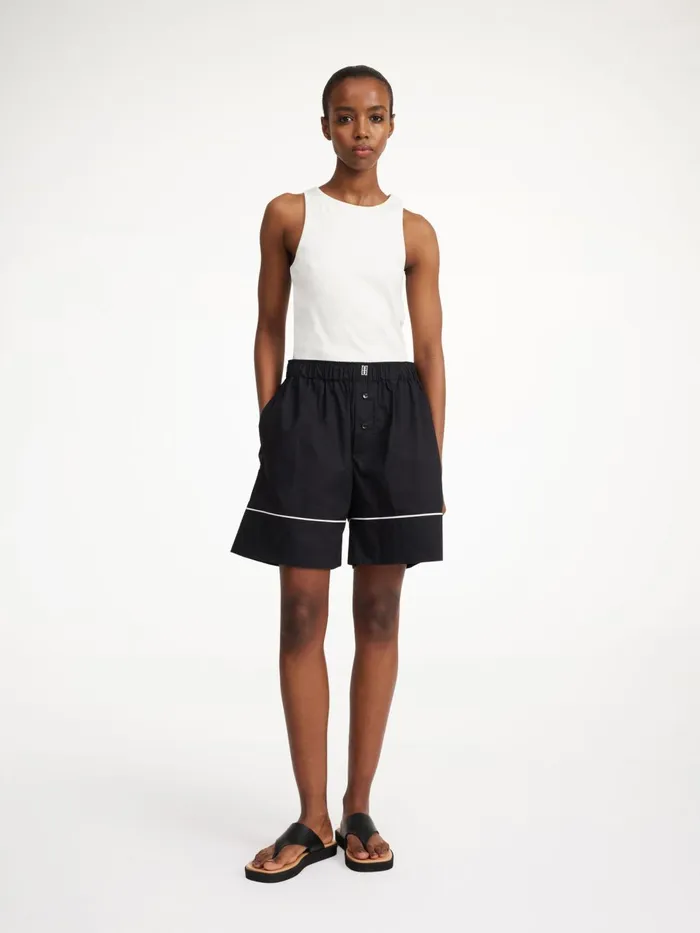 Tops and Blouses Women By Malene Birger Amanias Tank Top Soft White