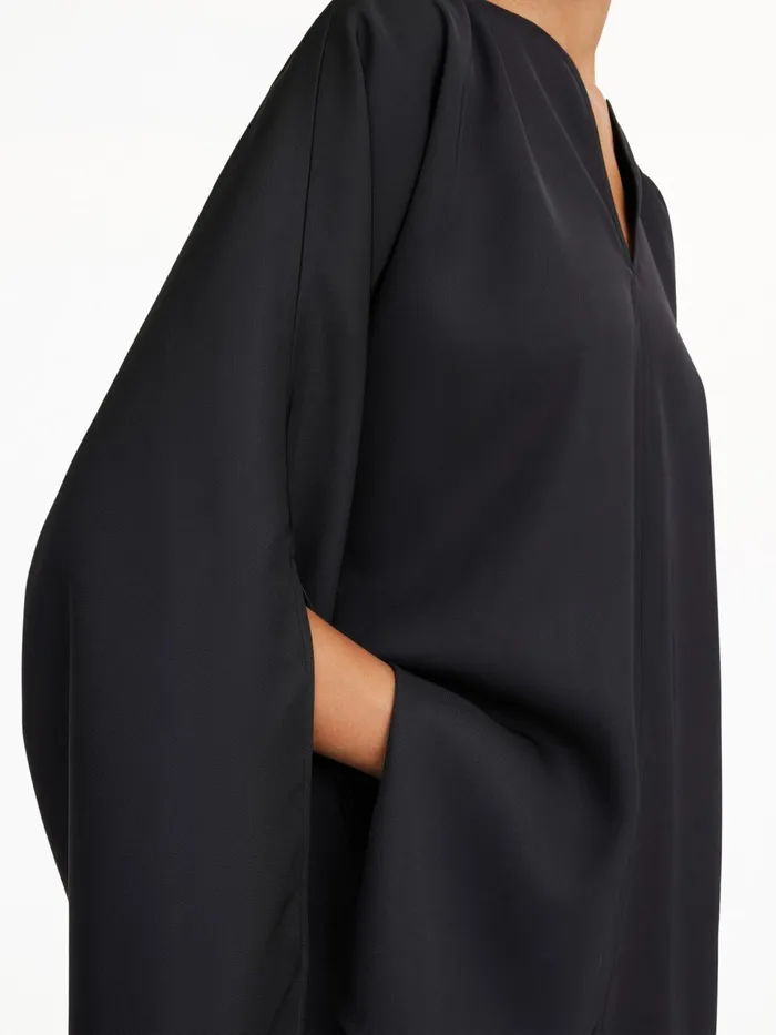 Tops and Blouses Women By Malene Birger Calias TunicStyle Blouse Black