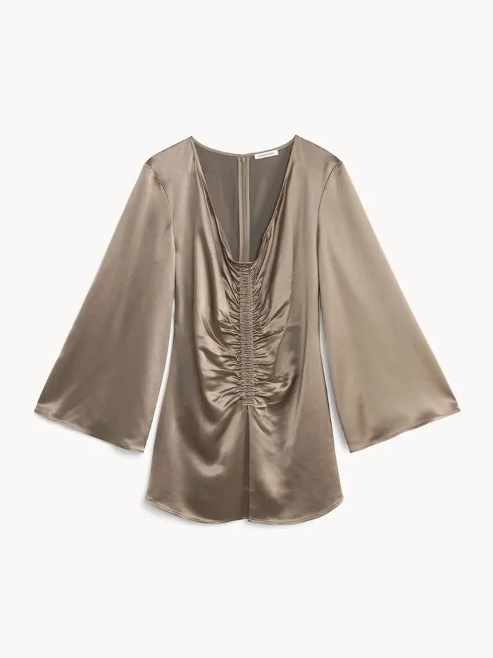 Tops and Blouses Women By Malene Birger Leviola Blouse Shitake