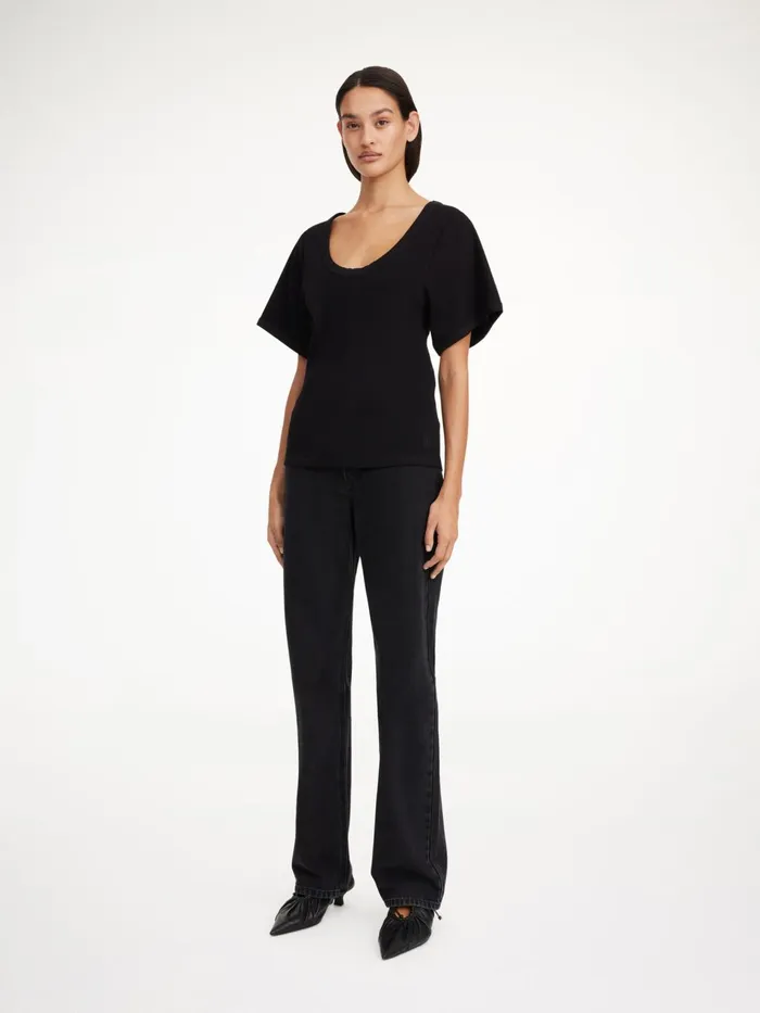 Tops and Blouses Women By Malene Birger Lunai TShirt Black