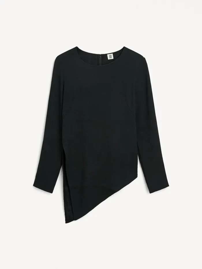 Tops and Blouses Women By Malene Birger Siimone Blouse Black