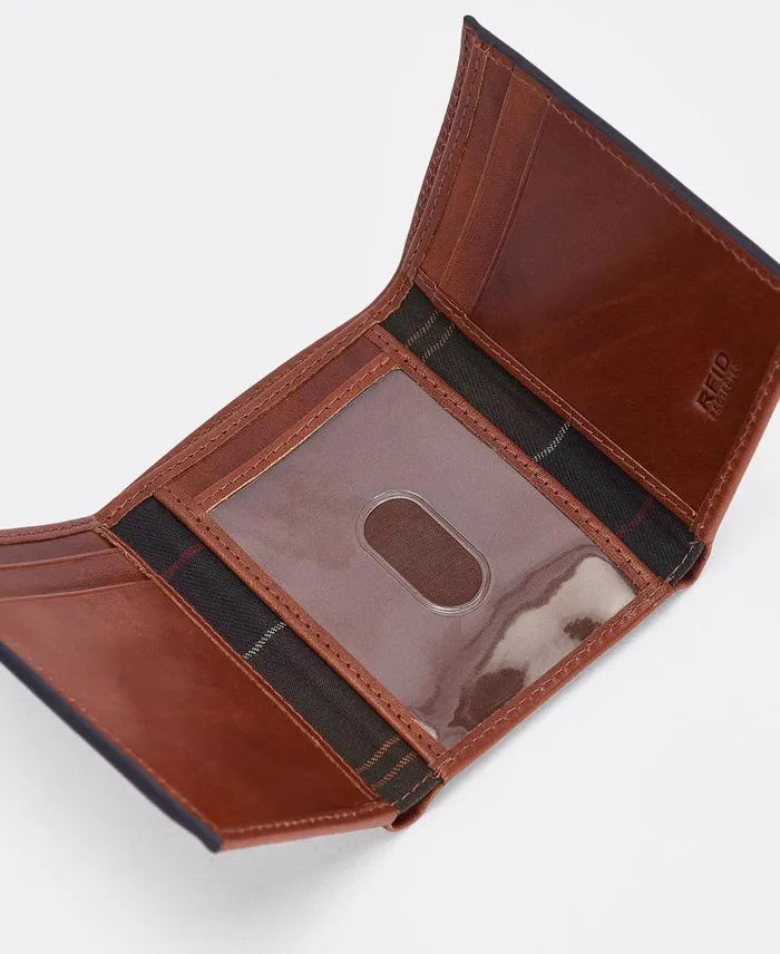 Torridon Leather BiFold Wallet Cognac Men Barbour Wallets and Card Holders