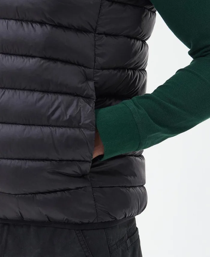 Tourer Reed Gilet Bordeaux Men Barbour Gilets and Liners