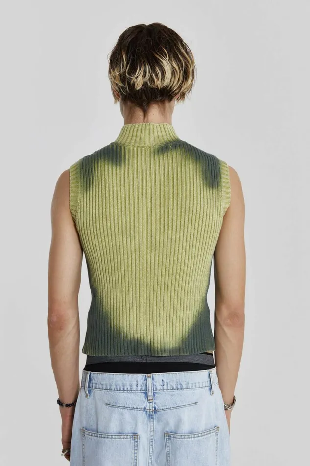 Toxic Vest Green Men Jaded London Vests Toxic Vest Green Men Jaded London Vests