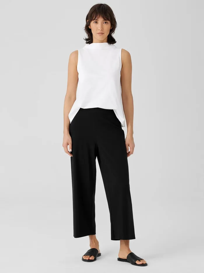 Traceable Cotton Jersey Straight Pant Black Women Eileen Fisher Pants Shorts and Jumpsuits Traceable Cotton Jersey Straight Pant Black Women Eileen Fisher Pants Shorts and Jumpsuits