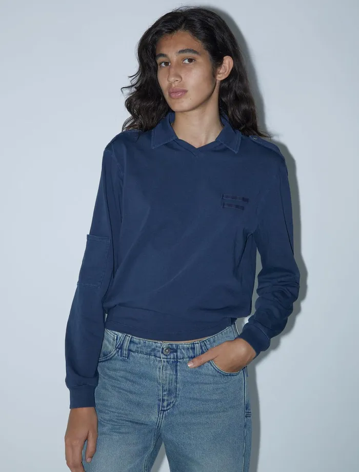 Tristan Navy Women Paloma Wool Tops