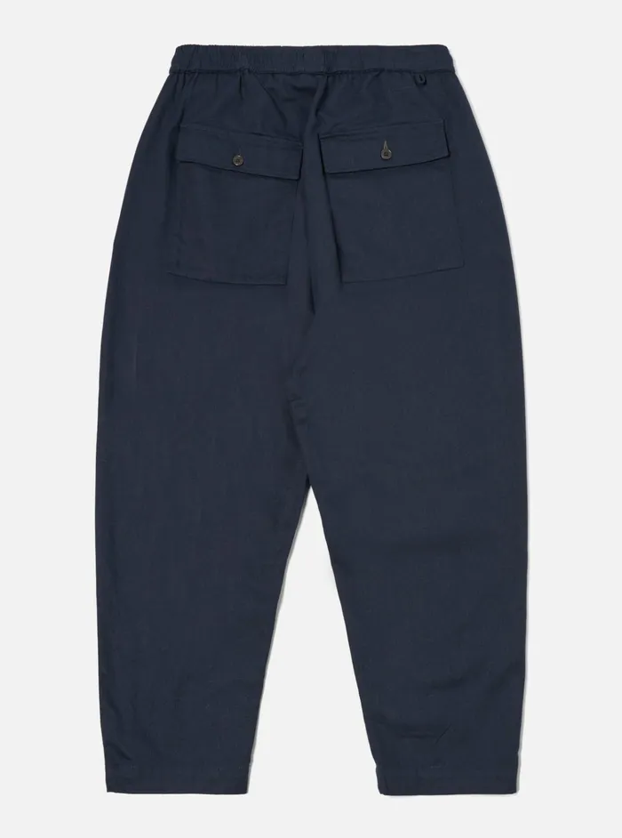 Trousers Men Universal Works Universal Works Braga Pant In Navy Winter Twill